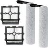 EpheyFIF Filtri a spazzola a rullo per Tineco per Floor One Switch S6/Stretch S6, kit di accessori di ricambio per aspirapolvere, 2 spazzole a rullo e 2 filtri