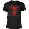 DCVGsdxza Venom Black Metal Red Black T-Shirt Black M
