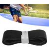 Risegun Impugnatura per racchetta da tennis, antiscivolo, autoadesiva, fascia di ricambio, per racchetta da badminton, 1 m x 2,5 cm (nero)