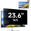 Mamol 23.6 Pollici Filtro di Protezione Premium, Protezione Schermo PC Rimovibile, Anti Spionaggio/Filtro Luce Blu Schermo Computer Protezione per Monitor Widescreen 16:9
