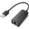 Cable Matters Adattatore da USB a Ethernet Gigabit per Console Switch e laptop (adattatore da USB 3.0 a Ethernet 10/100/1000 Mbps)