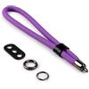 VOVMOEYA Cinghia da Polso per Fotocamera Corda, Cordino Polso Fotocamera Tracolla Polso per Fotocamera Compatibile con Fujifilm X100V XT5 Nikon Zf Z8 Z30 Canon G7X Sony A6000 A6400 ZVE10 - Viola