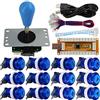 SJ@JX Arcade Game Controller USB Encoder Gamepad Microswitch Button 8way Joystick for Nintendo Switch PC PS3 Retropie Raspberry Pi MAME