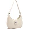 Travistar Borsetta Tracolla Donna Piccola Borsa a Spalla Donna Ragazza Borsette PU Borse a Mano Pochette Elegante Antifurto Chiusura con Cerniera, Bianca
