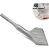 Greywolf SDS Plus, punta a scalpello da 7,6 cm, angolo di manovella a 20°, scalpello a curva larga, raschietto per pavimenti in lega 40CrMo, rimozione piastrelle per trapano a percussione SDS Plus