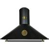 Kaiser 9423 Be Retro Cappa Aspirante a Parete 90 cm, 3 Velocità, 910m³/h, Illuminazione LED, Timer, Vincitore German Brand Award 2018