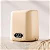 SLCXDPAT 13L Mini Lavatrice Portatile, Lavatrice Piccola Mutande Silenziosa, con Centrifuga, per Campeggio/Viaggi/Appartamenti/Dormitori/Calzini(Gray)