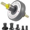 SQLJYU Kit di Fissaggio per Utensili per Lappatura Valvole, Kit di Attacco per Strumento di Lappatura Valvole con 5 Piastre di Aspirazione da 1000 Giri/min a 1250 Giri/m, per Rettifica di Piccoli Motori