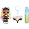 Yummiland Lip Gloss Doll: Sour Sweeties - Sasha Sourworms - Include 1 Bambola, Lucidalabbra fai da te + Portachiavi rimovibile, Gioco cosmetico. Collezionabile. Età 4+