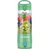 Nutribullet Portable NBP003LG Frullatore Portatile con Tazza Isolante da 475ml, Lama 4 Punte, Tazza in Tritan, 15 Cicli di Autonomia, Inclusi Coperchio e Cannuccia, Ricarica USB-C, Verde Chiaro