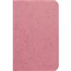 Clairefontaine 734106C, Age Bag taccuino cucito 96p uni, 9x14cm, rosa