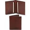 Tuscany Leather. - Esclusivo portafoglio uomo in pelle 2 ante - TL142064 (MARRONE)