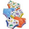 Bambino Mio Mutandine riutilizzabili per l'apprendimento del vasino, confezione da 5, 3-4 anni - Brave Dinos, per bambini e bambine, biancheria intima