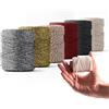 LEDENT Corda per macramè (1mm, 6x65m, set 6 colori) - Corda a doppia torsione in cotone riciclato al 100% per il macramè - Set di 6 rotoli piccoli in colori festivi.