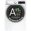Hoover HW4 27AMC7/1-S H-WASH 500 Lavatrice Smart 7 Kg, 1200 Giri, Wi-Fi + Bluetooth, Carica Frontale, Funzione Vapore, Motore Inverter, 60x45x85 cm, Bianco, Classe A