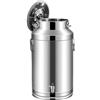 Generic Contenitore 5 Litri per Olio Acciaio Inox con Rubinetto,contenitori Acciaio Inox per Olio di Oliva Lattina in Acciaio Inossidabile Pentola per Olio in Acciaio Inossidabile,Capacity-5L