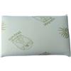 cuscini fiber - 1 Cuscino Memory Foam 13cm, Cuscini Letto Matrimoniale Ortopedici con Fodera in Aloe Vera Sicura per la Pelle, Guanciale Letto Made in Italy, Cuscino Antiacaro Anallergico