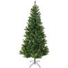 Baroni Home Albero di Natale Artificiale, 210 cm 900 Rami, Rami già Montati e Folti, Effetto Realistico, Facile Montaggio (210 cm, Verde)