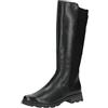 CAPRICE Stivali alti da donna con tacco eleganti al ginocchio, Nero (Black Comb), 39 EU