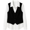 Angela Davis Camicia con Gilet di Angela Davis