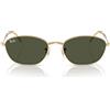 Ray-Ban Occhiali da Sole RB3749 001/31 Oro/Verde G-15 Unisex