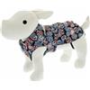 Ferribiella Impermeabile Double Color College Mis.33 cm per Cani