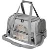 Generic Borsa trasportino per gatti, trasportino per cani di piccola taglia - Borsa da trasporto per animali domestici,Borsa da spalla per animali di piccola taglia, borsa da trasporto per cani ga