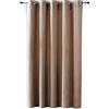 Duffi Baby Duffi - Tenda oscurante con occhielli metallici. Tende camera, tenda da pranzo, tende soggiorno e camera da letto. Confezionato. Effetto Oscurante. 1 pezzo lungo. Colore tegola. 200 x 260 cm