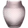 LEONARDO HOME POESIA 18674 - Vaso 22,5 cm, in vetro, rosa