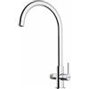 Franke NEW Franke: Miscelatore bicomando Lina Clear Water 2.0 120.0730.806 finitura cromato