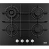 Franke NEW Franke: Piano cottura a gas Maris 600 FHMA 604 3G DC C 106.0734.774 in cristallo nero da 59 cm