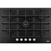 Franke NEW Franke Piano cottura a gas Smart 750 FHSM 755 4G DC BK C 106.0734.776 in cristallo nero da 73 cm