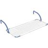 Gimi Brezza Extend Stendibiancheria Estensibile da Balcone con 20 Metri di Spazio Stendibile Dimensioni 192x55x30 cm