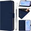bojioderf Pelle PU Compatibile con Nokia C10 TA-1342 Custodia,Compatibile con Nokia C20 TA-1339 Chiusura magnetica Fessura per carte di credito Navy Blue