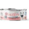 Naxos Monoprotein Naxos Sterilight Pate' Grain Free Cibo Umido per Gatti - 12x85 gr - Maiale e VItello