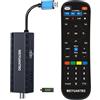 MEIYUANTBO Decoder Digitale Terrestre 2025，Decoder DVB-T2，HD 1080P H.265 HEVC Principale10-Bit, Supporto IPTV/USB WiFi/DLNA/PVR/Multimedia [Telecomando 2-in-1 con controllo TV]