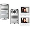 Bticino kit Video Monitor vivavoce bifamiliare Doppio ingresso a 2 fili - 364622/B
