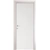 Porta battente da interno reversibile in frassino bianco 80x200 cm
