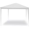 Essenza Gazebo da esterno essenza facile in acciaio colore bianco 3x4 metri