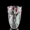 Puremagics Vaso di Fiori in Vetro 23.6 cm di altezza, Vasi in Cristallo Unici per Centrotavola, Vasi Grandi in Stile Vintage e a Forma di Tulipano per Regali di Natale e Ringraziamento.