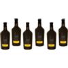 Vinum Hadrianum 6 Bottles Italian FLAVIA 2021 Passerina Colli Aprutini Uve IGT by Vinum Hadrianum | Vino Macerato Colore Ambra (Orange Wine) | Affinato in Anfore di Argilla - (Each Bottle 750 ml)