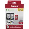 Canon 5437c006 cartuccia d'inchiostro 2 pz originale resa elevata (xl) nero, ciano, magenta, giallo