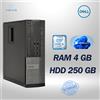 Dell PC DESKTOP DELL 9010 SFF INTEL I5 RAM 4GB HDD 250GB WIN 11 PRO RICONDIZIONATO