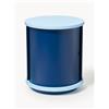 Westwing Collection Comodino con anta scorrevole Svea - Blu