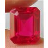 ganesh-gems AA+++ 10,9 ct. naturale impeccabile rubino rosso birmano taglio smeraldo piet...