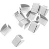 OSALADI 10 Pz Clip Per Scaffale In Metallo Clip Per Scaffale Per Armadietto Clip Per Scaffale In Metallo Clip Per Scaffali Per Carichi Pesanti Supporti Per Scaffale In Metallo Clip Per