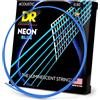 DR Strings DR String NBA-11 Neon Blue Set di corde per chitarra acustica