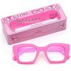 Loki Eyewear Sarzana Raspberry