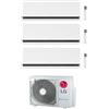 LG CONDIZIONATORE LG TRIAL SPLIT DUALCOOL DELUXE 9000+9000+12000 BTU WIFI INVERTER MU3R19 A+++