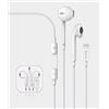 AURICOLARI DEELAP864W PER IPHONE LIGHTNING BIANCO